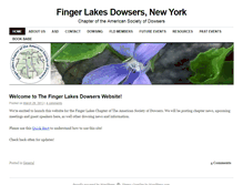 Tablet Screenshot of fingerlakesdowsers.com